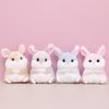 Rabbit Keychain Toy Cartoon Backpack Pendant Plush Doll Gift Cute Decoration