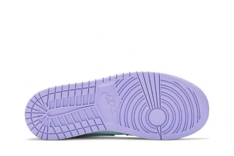 Jordan 1 Mid Purple Aqua