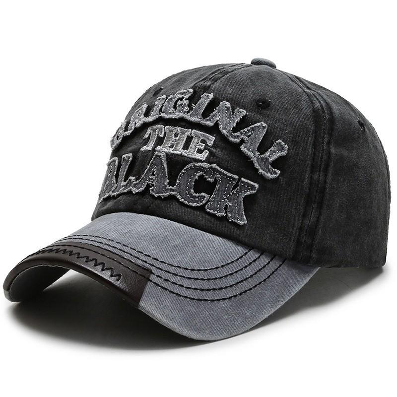 New Washed Cotton Peaked Cap For Men Women Fashion Letters Snapback Adjustable Baseball Caps Unisex Hip Hop Dad Trucker Hat