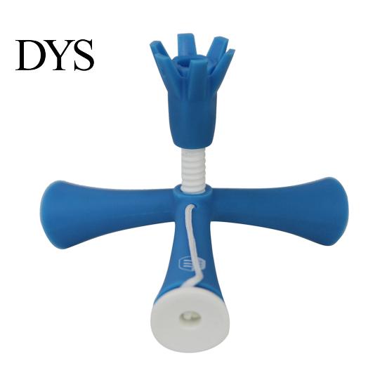 Triangle Golf Tee Portable Adjustable ABS Anti-flying Ball Holder Tripod for Training