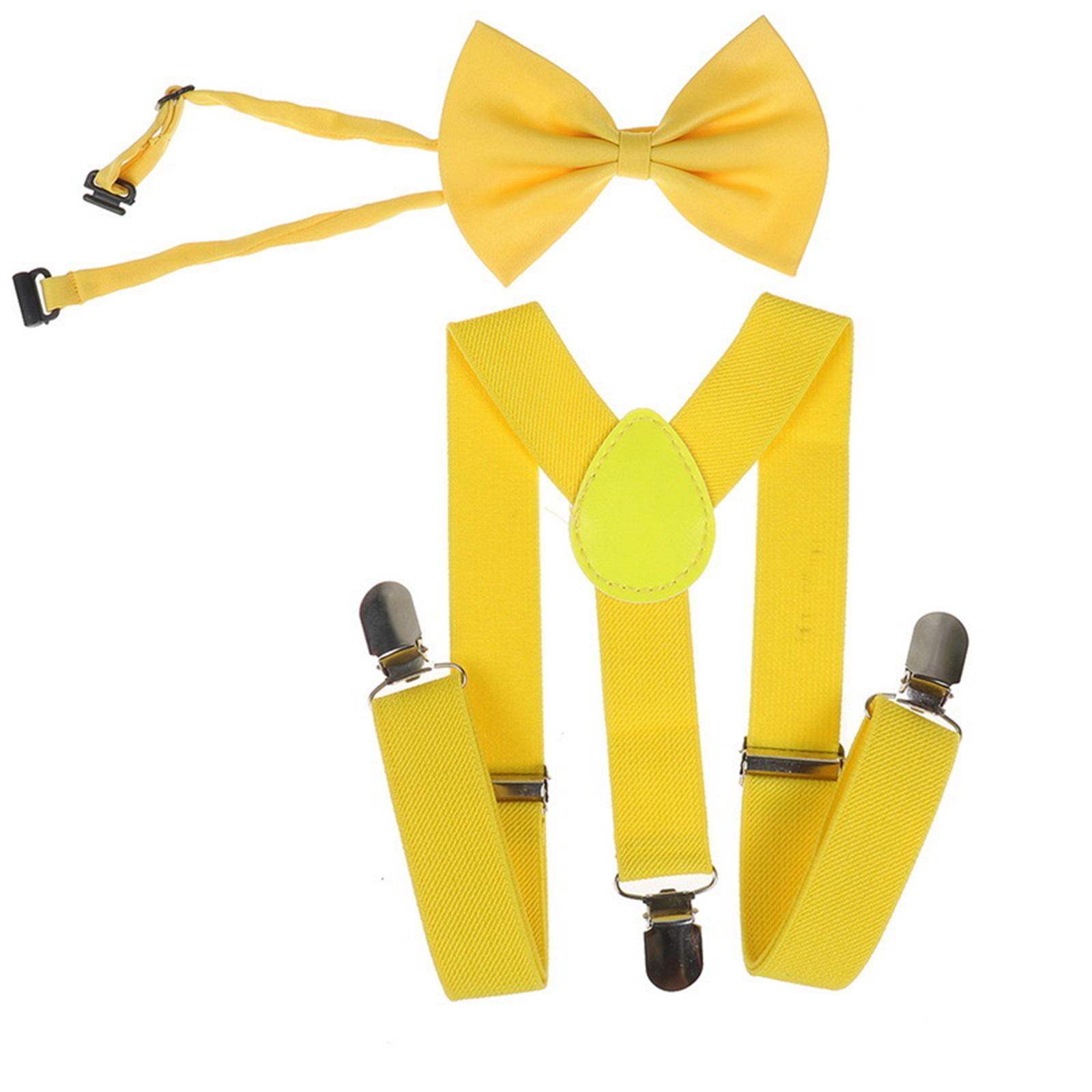 

Kids Y-shaped Baby Carrier And Bow Tie Set - Two-piece Children s Dress-up Outfit With Adjustable Baby Carrier And Clip- Bow Tie. One Size