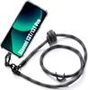 Lanyard Case - E.F.CONNECTION - for Xiaomi 13T/13T Pro - Reinforced Corner Protection - Anti-Scratch - Grey
