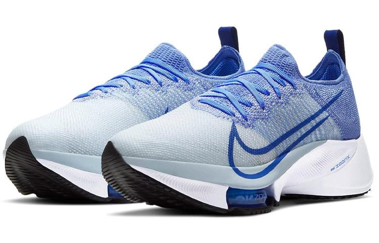 Nike Air Zoom Tempo NEXT% Flyknit 'Blue White' Women's CI9924-400