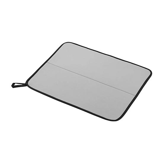 Dish Drying Cover Black Countertop Dish Mat Super Absorbent Nanoflex Dish Rack