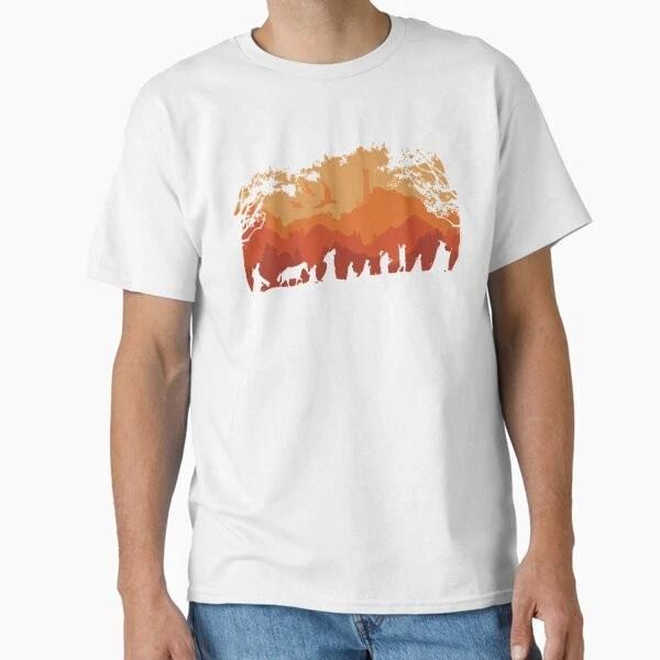 Nine Companions Classic Tshirt Made In Usaaus Tshirt S2xl S