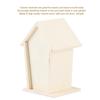 Wooden Insect Bee House Wood Shelter Nesting Box for Outdoor Garden Decoration
