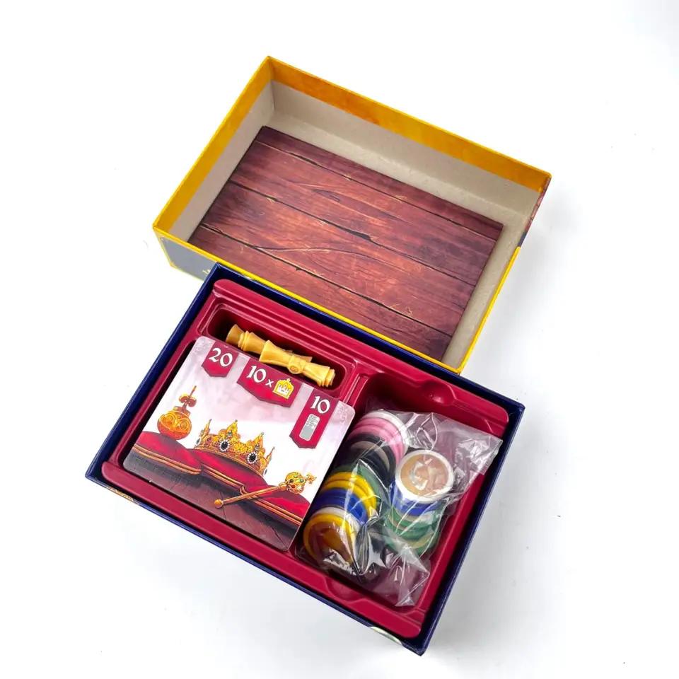 Splendor Duel Mini Brettspiel Strategie für Kinder und Erwachsene Unterhaltung für lustige Familien-Spieleabende, Zusammenkünfte und Partys