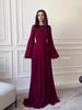 Elegant 2025 Autumn Long Sleeve Slim Fit Waist-cinching Dress for Women
