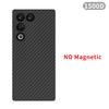 For Red Magic 11 Air/11 Pro/11 Pro+ Carbon Case 600d Kevlar Aramid Fiber Fabric Ultra Thin Hard Cover Magnetic balckSlimlightred