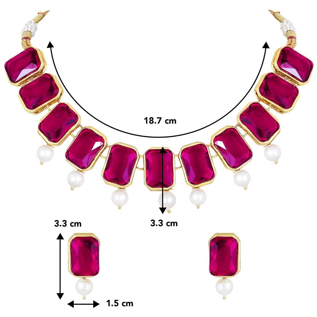 Collier en Cristal Traditionnel et Ensemble de Bijoux Cadeau pour Femmes