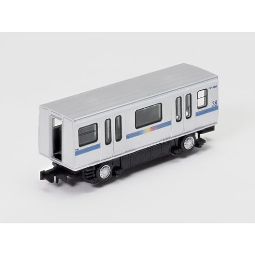 Tomytec New Transportation System Collection Yurikamome 7300 Series 6-Car Set, Diorama Supplies 332299