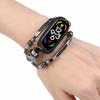For Xiaomi Mi Band 7/6/5 NFC Beaded Bracelet Watch Beaded Alloy DIY Watch Strap