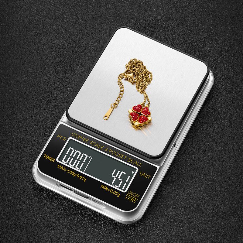 Smart Hand-Pour Coffee Scale with Auto-Timer (CN version)
