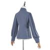 2024 Gothic Steampunk Victorian Shirt: Medieval Carnival Costume Top