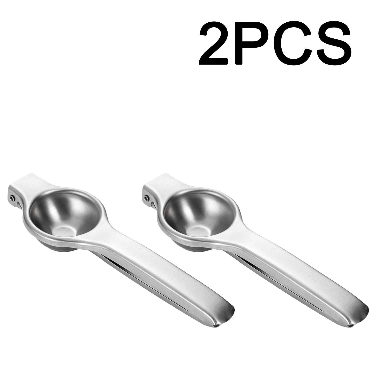 

Лимонний соковижималка з нержавіючої сталі Ручний соковижималка Процессор Кухонні аксесуари Сік Фруктовий прес Соковижималка для цитрусових апельсинів Лимонний прес Silver