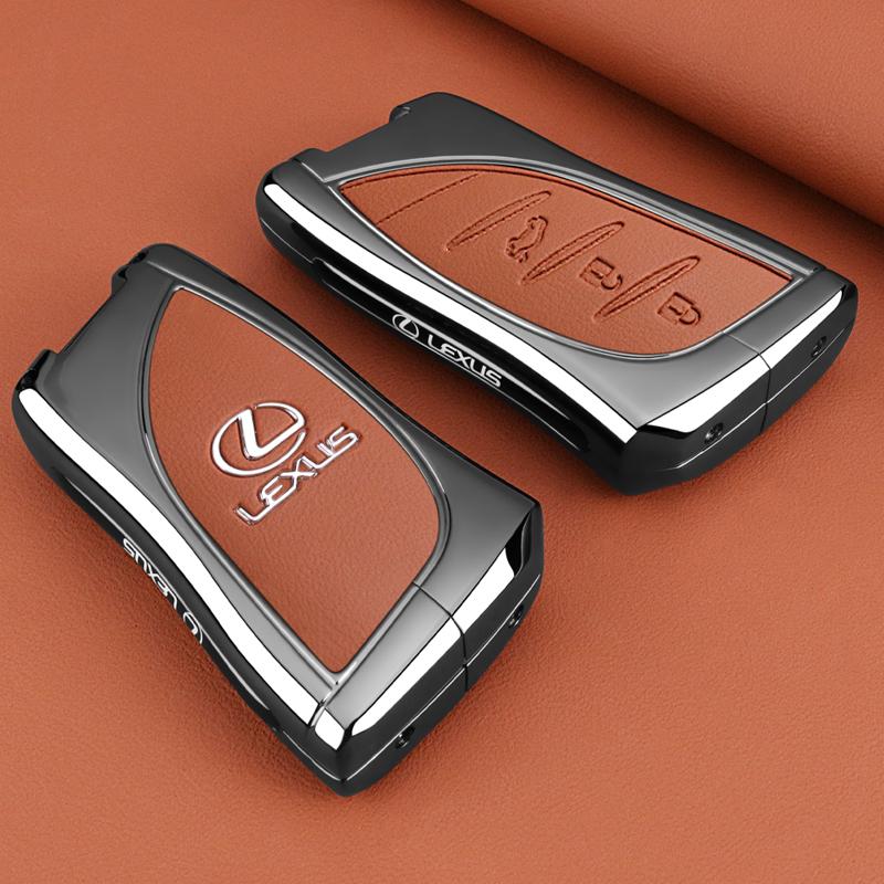 DMTZ1 Zinc Alloy leather Key Case Shell Car Key Cover For Lexus NX ES UX US RC LX GX IS RX 200 250h 350h LS 450h 260h 300h UX200