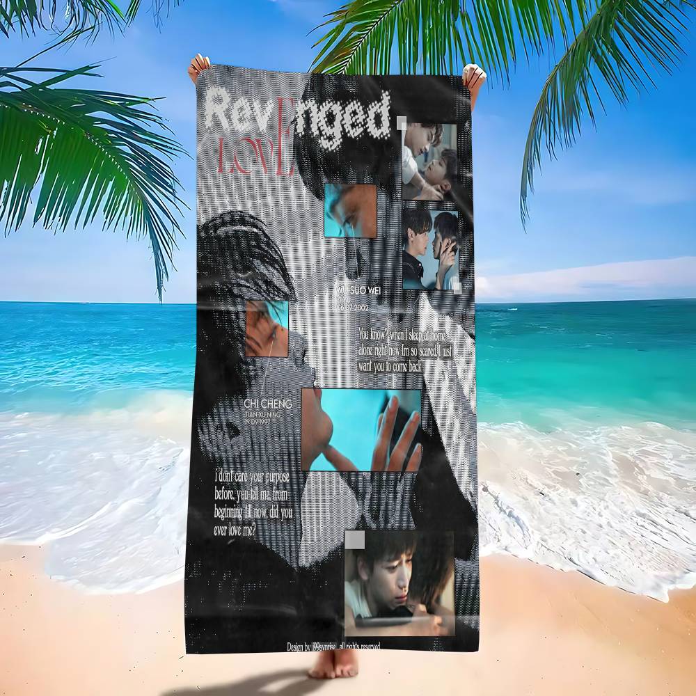 R-Revenged Love Movie Microfiber Beach Towel Absorbent Quick dry Soft Yoga Swimming Resort Mountain Climbing Towel