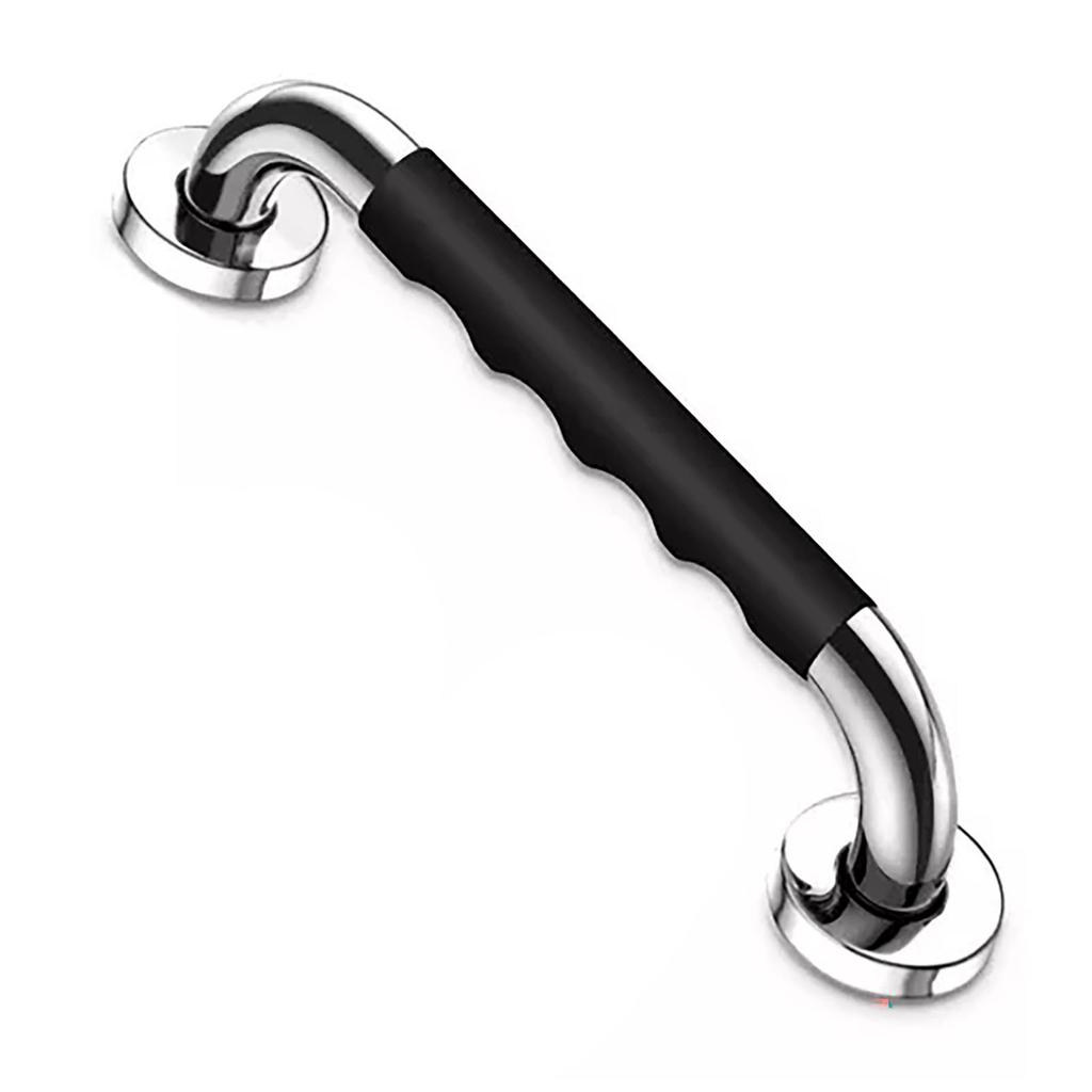 Shower Grab Bar 304 Stainless Steel Silicone Anti Slip Bathtub Handle for Elderly Senior Handicap Pregnant Women