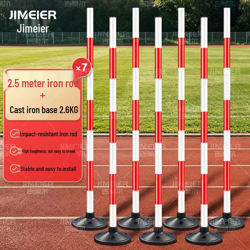 Track and Field Slalom Obstacle Poles