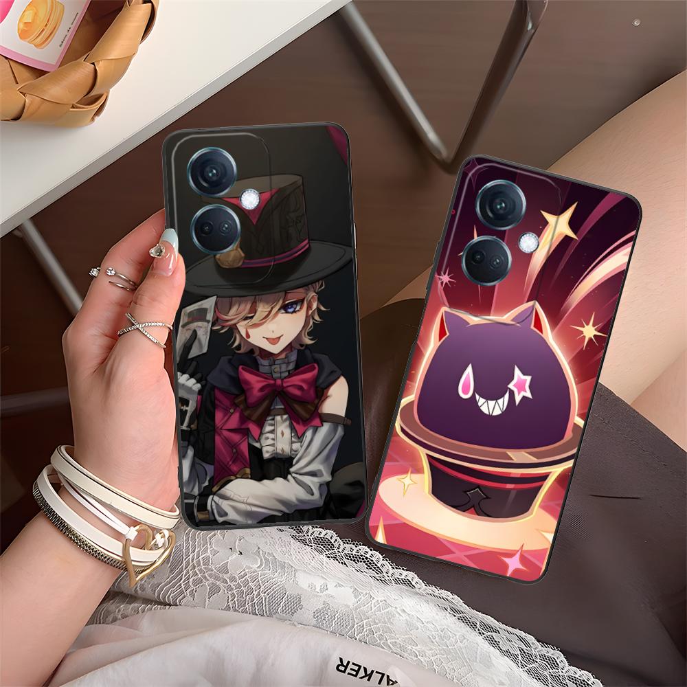 Game GI Lyney Matte TPU Mobile Phone Case for OPPO Reno 14 13 12 11 10 9 8 7 6 5 F T Pro 5G Colorful Printing Cover