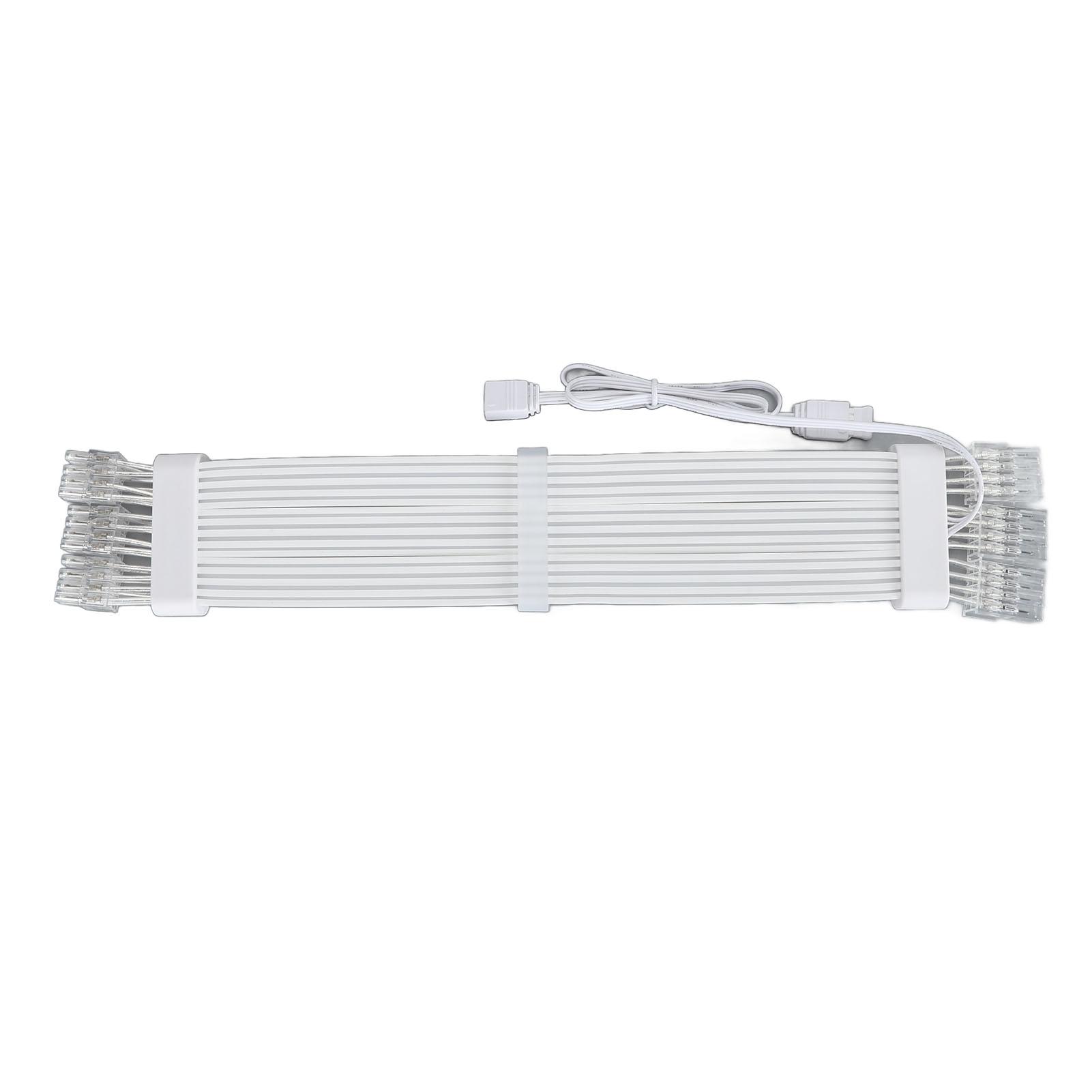 

ARGB Extension Cable 3 X 8 PIN Male to Female Flexible RGB Power Extension Cable 345mm