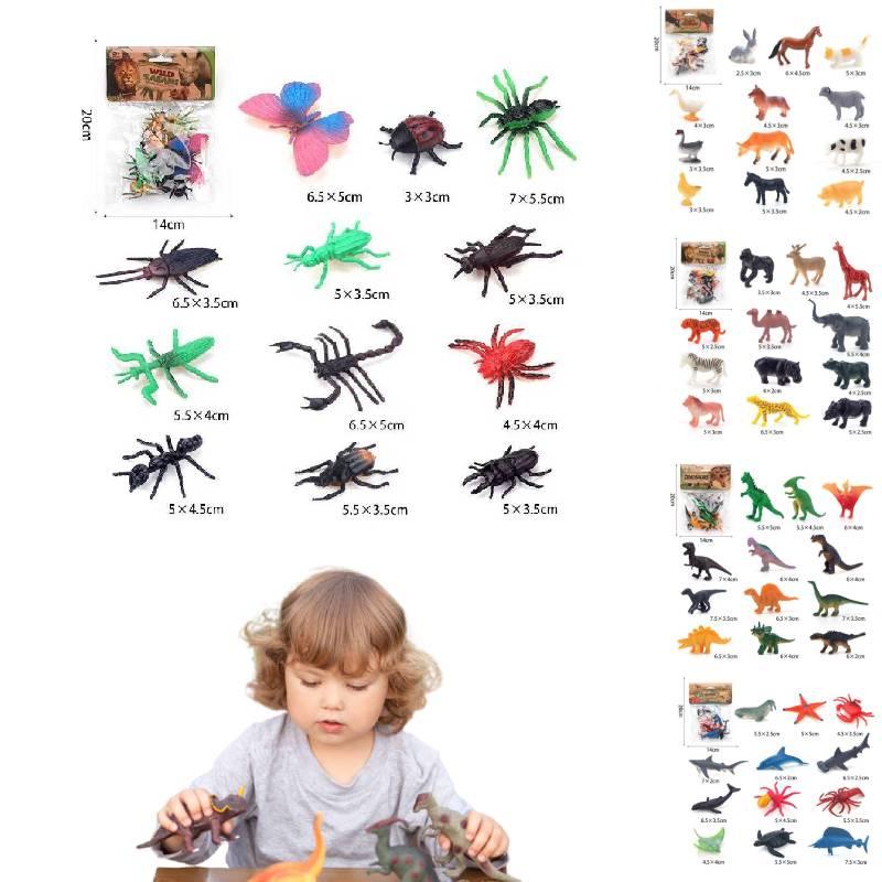 High-quality Pvc Dinosaur Toys Realistic Jurassic Creatures For Children