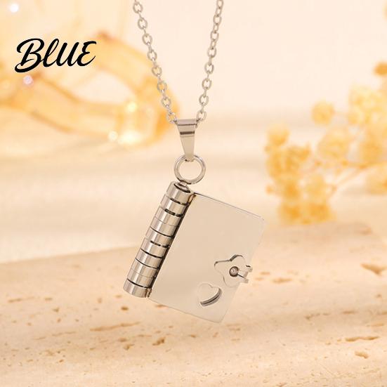 Symbolic Book Jewelry Daughter Necklace My Incredible Girl Pendant Stainless