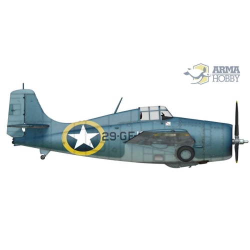 ARMA HOBBY 1/72 F4F-4 Wildcat Operation Torch Plastic Model Kit ADL70065