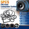 5Pcs 3/4/5/6.5/8/10 Speaker Speaker Sealing Gasket  for FOCAL Tweeter Speaker Repair