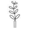 Metal Plant Trellis Leaf Shape Plant Support Frame Planter Insert Wire Trellis for Vine Climbing Plants Indoor Outdoor Potted Plants