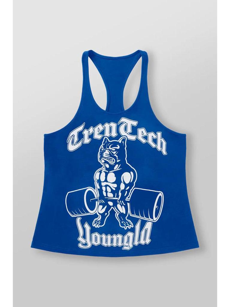 New Men's Sleeveless Cotton Sports Tank Top - Loose Fit for Running & Fitness