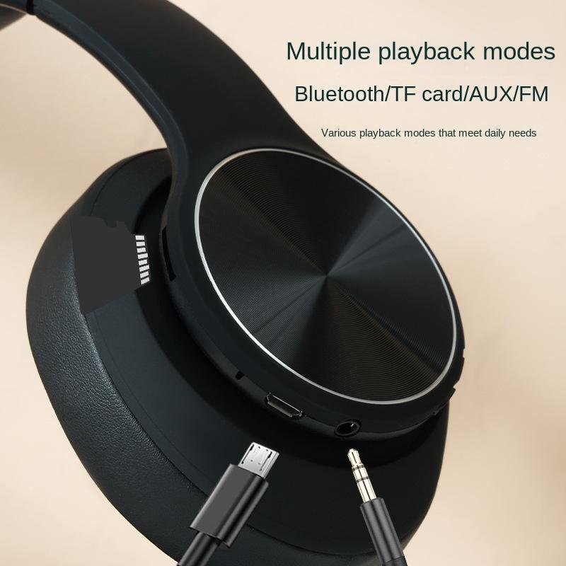 Headset Bluetooth Headset Mobile Phone Voice Live 5.0 Wireless Noise Cancellation Over-ear Headset Headphones