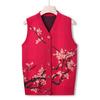 Middle-aged and Elderly Sweater Vest Female Mother Wear Autumn High-end Sweater Warm Vest Grandma Autumn Vest