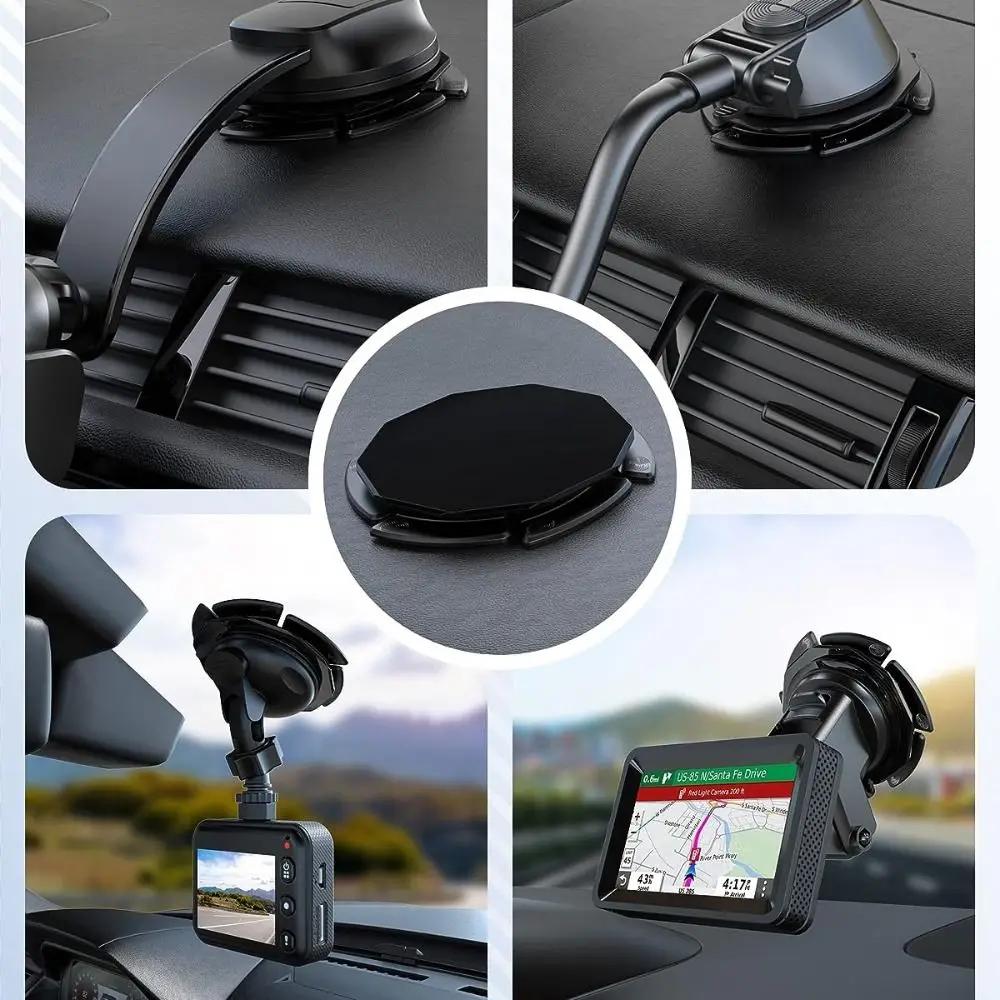 Disc de montare pe tabloul de bord pentru ventuză Suport telefon adeziv lipicios Disc pentru tabloul de bord Curve