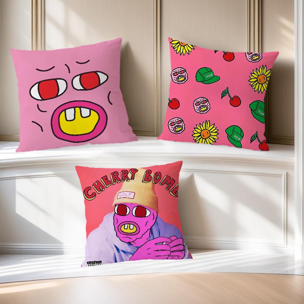 Kissenbezug weich das Kissen C-Cherry Sänger Hülle für Tyler Sofa c-Creator Wohnzimmer Homeoffice Bomben Dekor Schutzhüllen