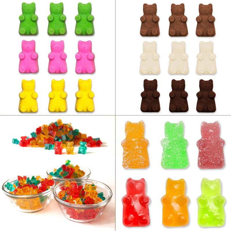 Stampi in Silicone per Torte Caramelle Orsetti Gommosi Forma Orso Stampo Orso Gommoso Stampo Silicone Fabbricatore di Cioccolato in Gomma