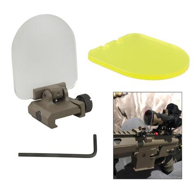 Lens Screen Cover Shield Foldable Tactically Scope Lens Protector Goggles Protector Eyes Protection Cover for Outdoor