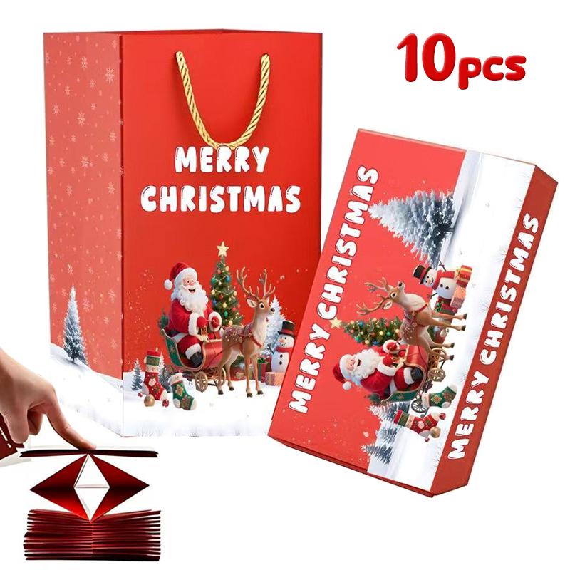 

Праздничная коробка-сюрприз с выпрыгивающим элементом, Контейнер для подарка с выпрыгивающим сюрпризом, Складной денежный сюрприз 5x5x5cm