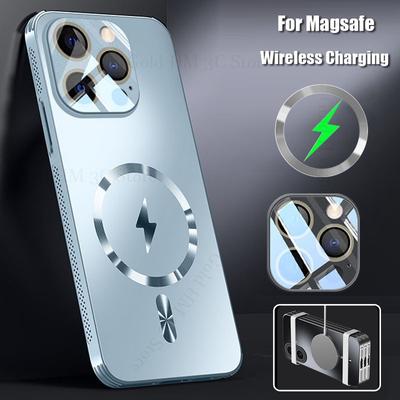 Magsafing Magnetische Kühlhülle Für iPhone 16 Pro 15 Max Für Magsafe Stoßfeste Panzerabdeckung Für Apple 15 Pro Max 14 13 12 16 Pro