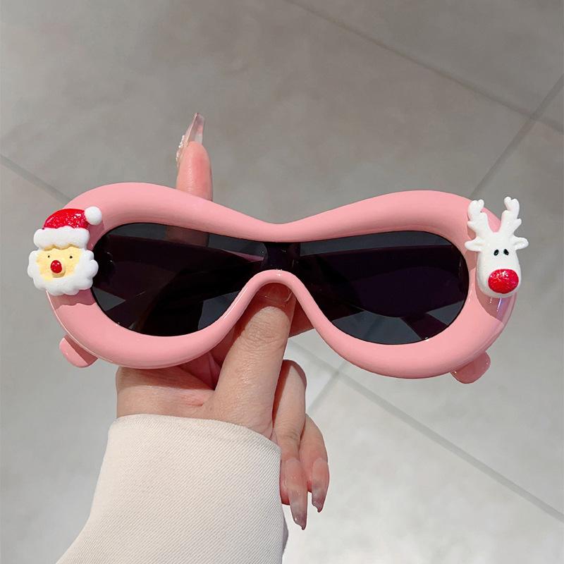

Party Decorate Sunglasses Women For Men Merry Christmas Luxury Brand Designer Vintage Popular Punk Funny Cute Sun Glasses UV400