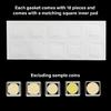Sturdy Plastic Materials Coin Protectors Set of 100 for 17/20/25/27/30mm Commemoratives Coin In Various Sizes Daily Use