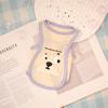 Pet Cat Dog Summer Cartoon Pattern Cool Breathable Cooling Ice Silk Vest Outdoor Tank Top Lightweight Outdoor Cool Clothes