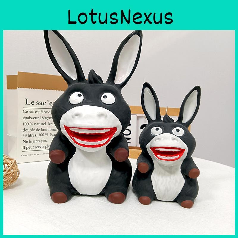 Neues Stressabbau Großmaul Esel Squishy Spielzeug Kreatives Geschenk Tpr Material Grau