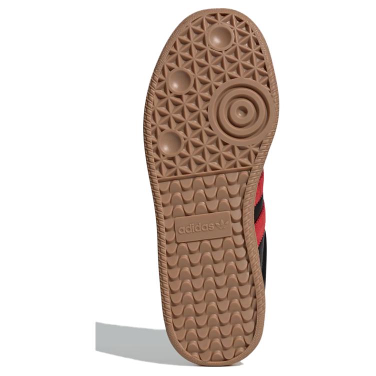 adidas Samba XLG Black Better Scarlet Gum Unisex Sneakers Core-Black Carbon IE9178