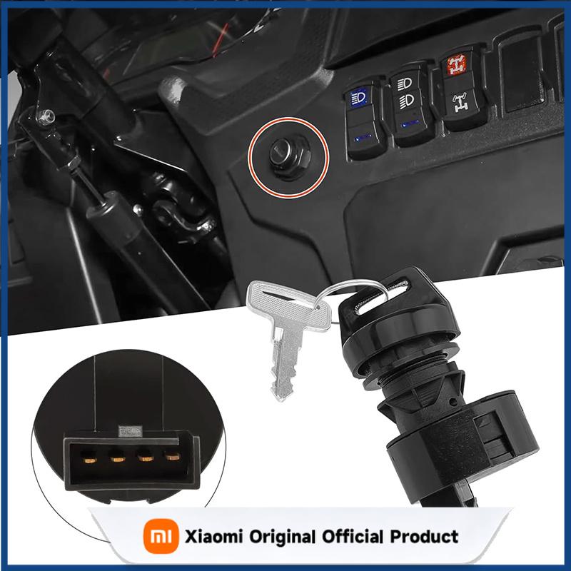 Xiaomi 2 Position 4 Pin Ignition Starter Switch Key For Polaris Trail Boss Blazer Sportsman Scrambler ATV 2000 2001 4110264 4012163