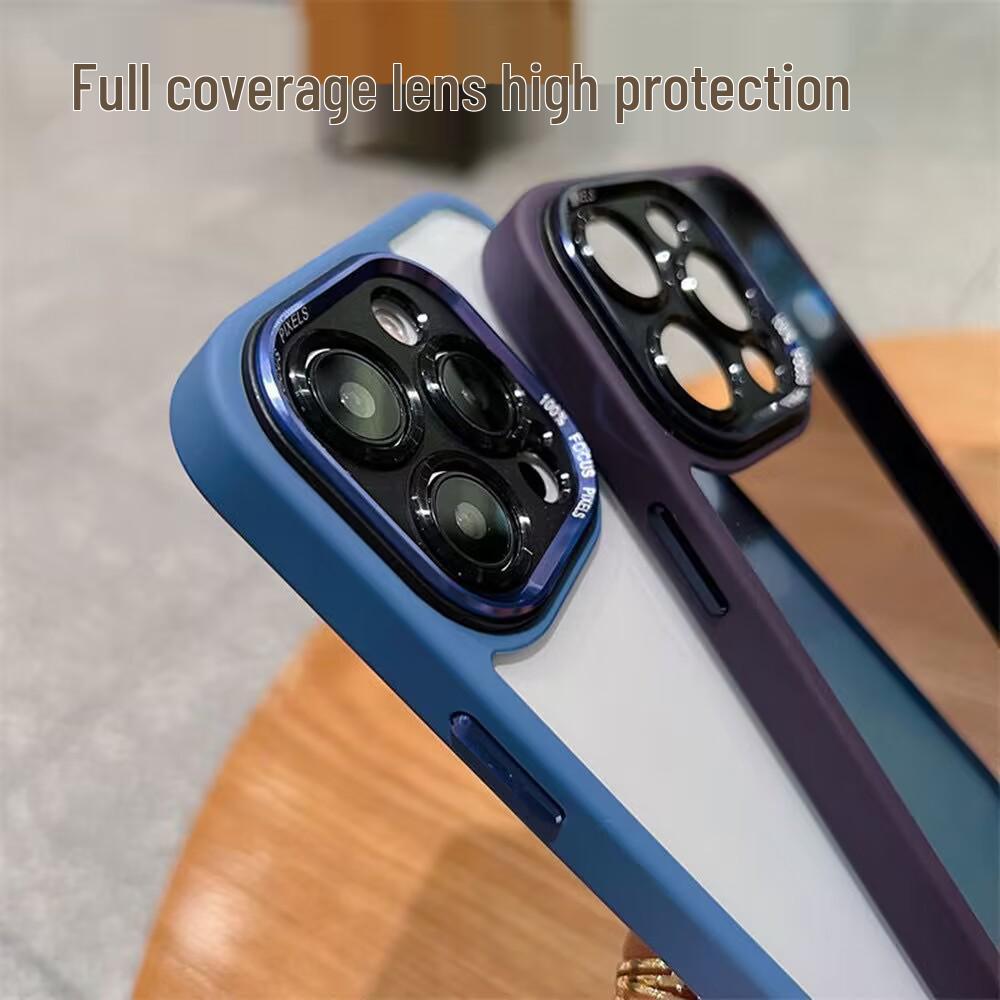 Carcasă Metalică Premium pentru Obiectivul Camerei pentru iPhone 17 Pro Max - Carcasă de Protecție Transparentă cu Acoperire Completă pentru Apple 16
