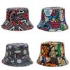 Fisherman Floral Printing Hat Outdoor Sun Protection Bucket Hat Fashion Gift
