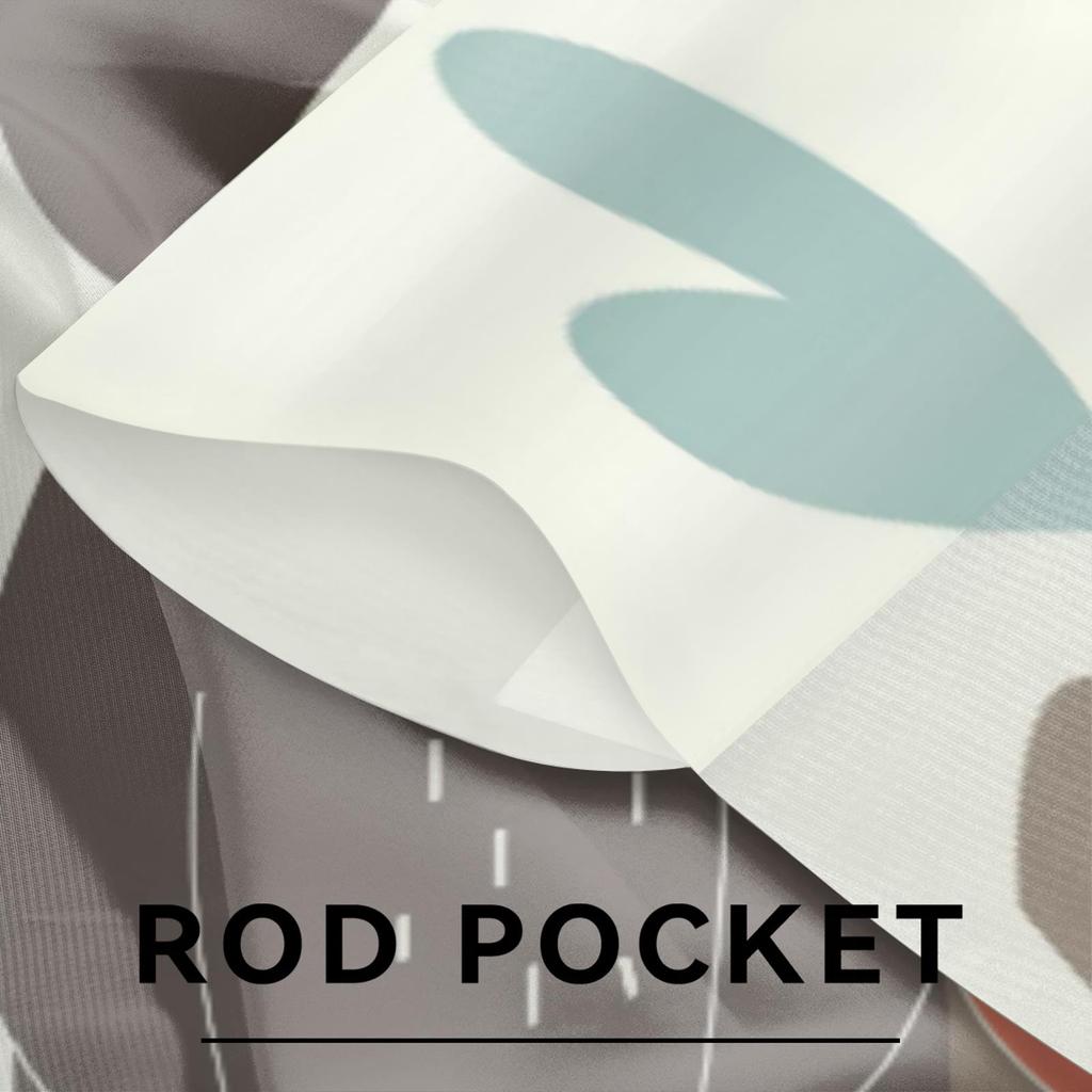 Herdesings Cute Animals Sheer Tulle Curtains Chiffon Drapes 2 Panels Window Curtains for Living Room Bedroom Kitchen Decoration