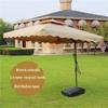 Waterproof Sunshade Umbrella for Balcony, Advertising, Roman Style, Security Booth, Stall, and Courtyard