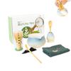 4/7Pcs with Pouring Spout Japanese Matcha Set Reusable Matcha Making Kit Japanese Matcha Bowl  Gifts